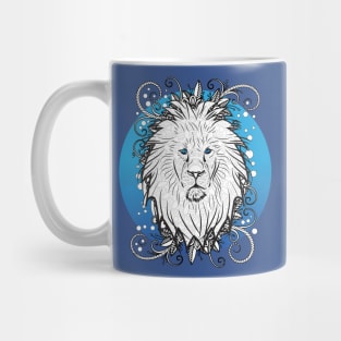 Be a Lion, Be Bold- Mandala Lion Mug